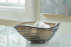 Bay Furniture Gallery - Ashley Furniture - Solariston Bowl - Bowl / Gray/Brown - A2900016