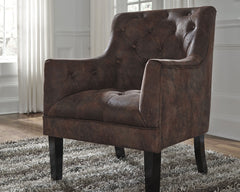 Bay Furniture Gallery - Ashley Furniture - Drakelle Accent Chair - Accent Chair / Mahogany - A3000051