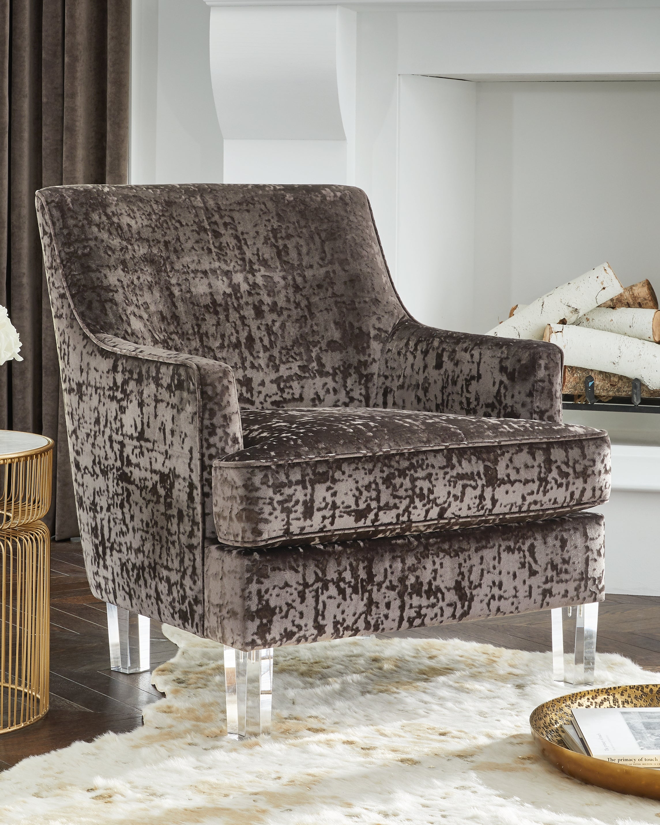 Bay Furniture Gallery - Ashley Furniture - Gloriann Accent Chair - Accent Chair / Lagoon - A3000103