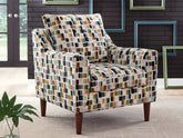 Bay Furniture Gallery - Ashley Furniture - Fenna Accent Chair - Accent Chair / Multi - A3000749