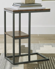 Bay Furniture Gallery - Ashley Furniture - Forestmin Accent Table - Accent Table / Natural/Black - A4000049