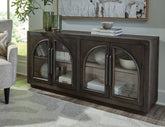 Bay Furniture Gallery - Ashley Furniture - Dreley Accent Cabinet - Accent Cabinet / Grayish Brown - A4000586