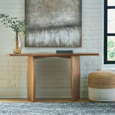 Bay Furniture Gallery - Ashley Furniture - Holward Console Sofa Table - Console Sofa Table / Natural - A4000592