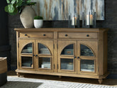 Bay Furniture Gallery - Ashley Furniture - Barlomore Accent Cabinet - Accent Cabinet / Brown - A4000597