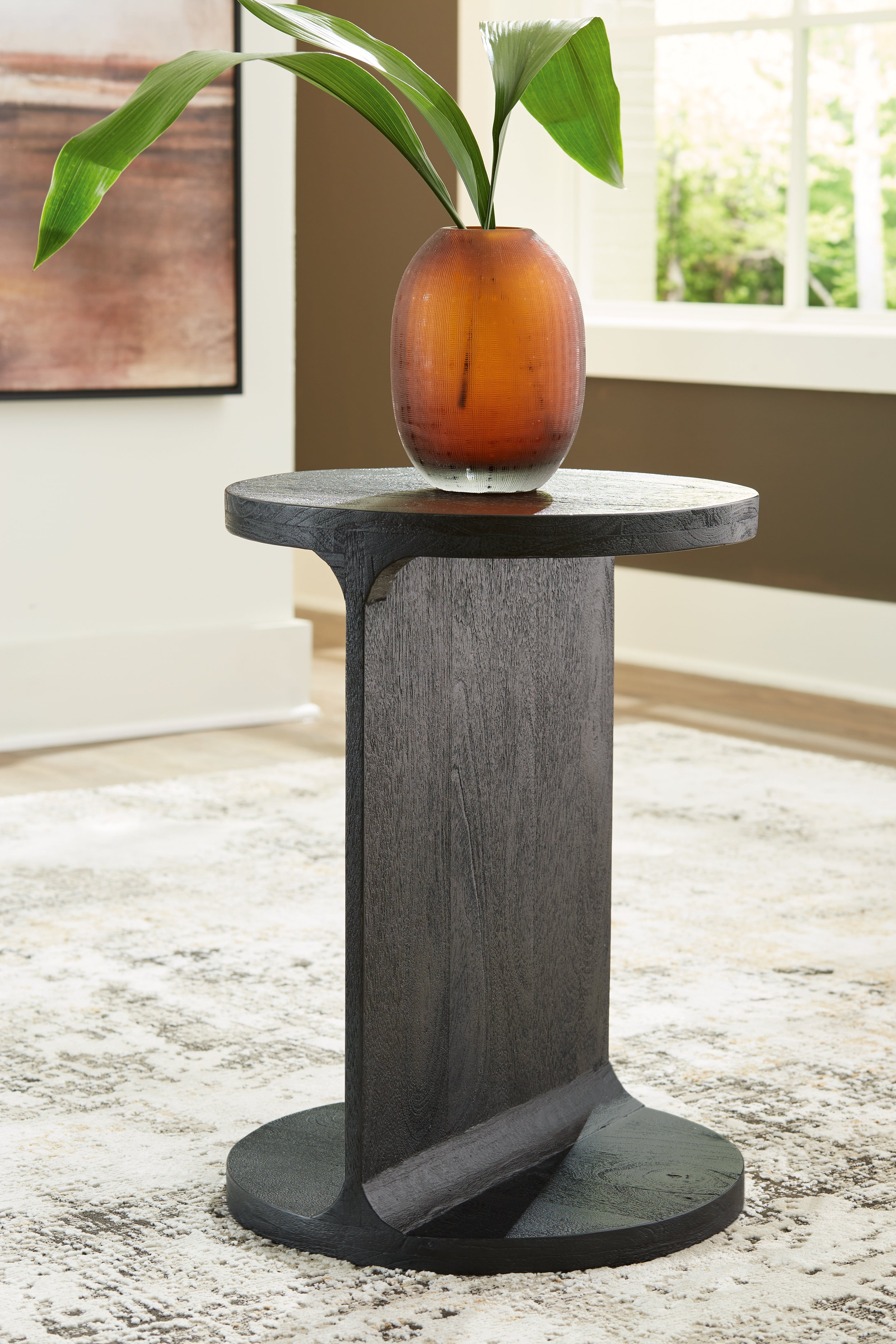 Bay Furniture Gallery - Ashley Furniture - Adderley Accent Table - Accent Table / Black - A4000600