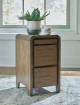 Bay Furniture Gallery - Ashley Furniture - Jensworth Accent Table - Accent Table / Brown - A4000636