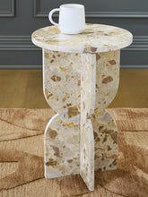 Bay Furniture Gallery - Ashley Furniture - Treygan Accent Table - Accent Table / Beige - A4000647