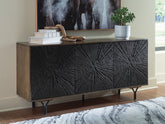 Bay Furniture Gallery - Ashley Furniture - Lavinmont Accent Cabinet - Accent Cabinet / Multi Brown - A4000710