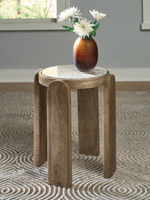 Bay Furniture Gallery - Ashley Furniture - Gavrilley Accent Table - Accent Table / Gray/White/Brown - A4000722