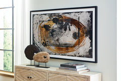 Bay Furniture Gallery - Ashley Furniture - Clefting Wall Decor - Wall Art / Black/Caramel/Tan - A8000374