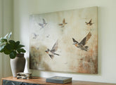 Bay Furniture Gallery - Ashley Furniture - Collmund Wall Decor - Wall Art / Gray/Brown - A8000413