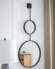 Bay Furniture Gallery - Ashley Furniture - Brewer Mirror - Accent Mirror / Black - A8010166
