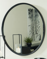 Bay Furniture Gallery - Ashley Furniture - Brocky Mirror - Accent Mirror / White - A8010293