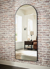 Bay Furniture Gallery - Ashley Furniture - Sethall Mirror - Floor Mirror / Black - A8010307