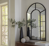 Bay Furniture Gallery - Ashley Furniture - Evengton Mirror - Accent Mirror / Black - A8010319