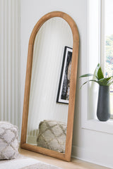 Bay Furniture Gallery - Ashley Furniture - Dairville Mirror - Floor Mirror / Brown - A8010323