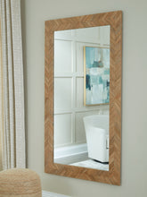 Bay Furniture Gallery - Ashley Furniture - Waylane Mirror - Floor Mirror / Brown - A8010347