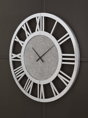 Bay Furniture Gallery - Ashley Furniture - Reinport Wall Decor - Wall Clock / Mirror - A8010389