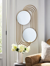 Bay Furniture Gallery - Ashley Furniture - Warrenley Mirror - Accent Mirror / Gold Finish - A8010401