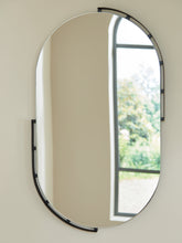 Bay Furniture Gallery - Ashley Furniture - Valkings Mirror - Accent Mirror / Black - A8010403