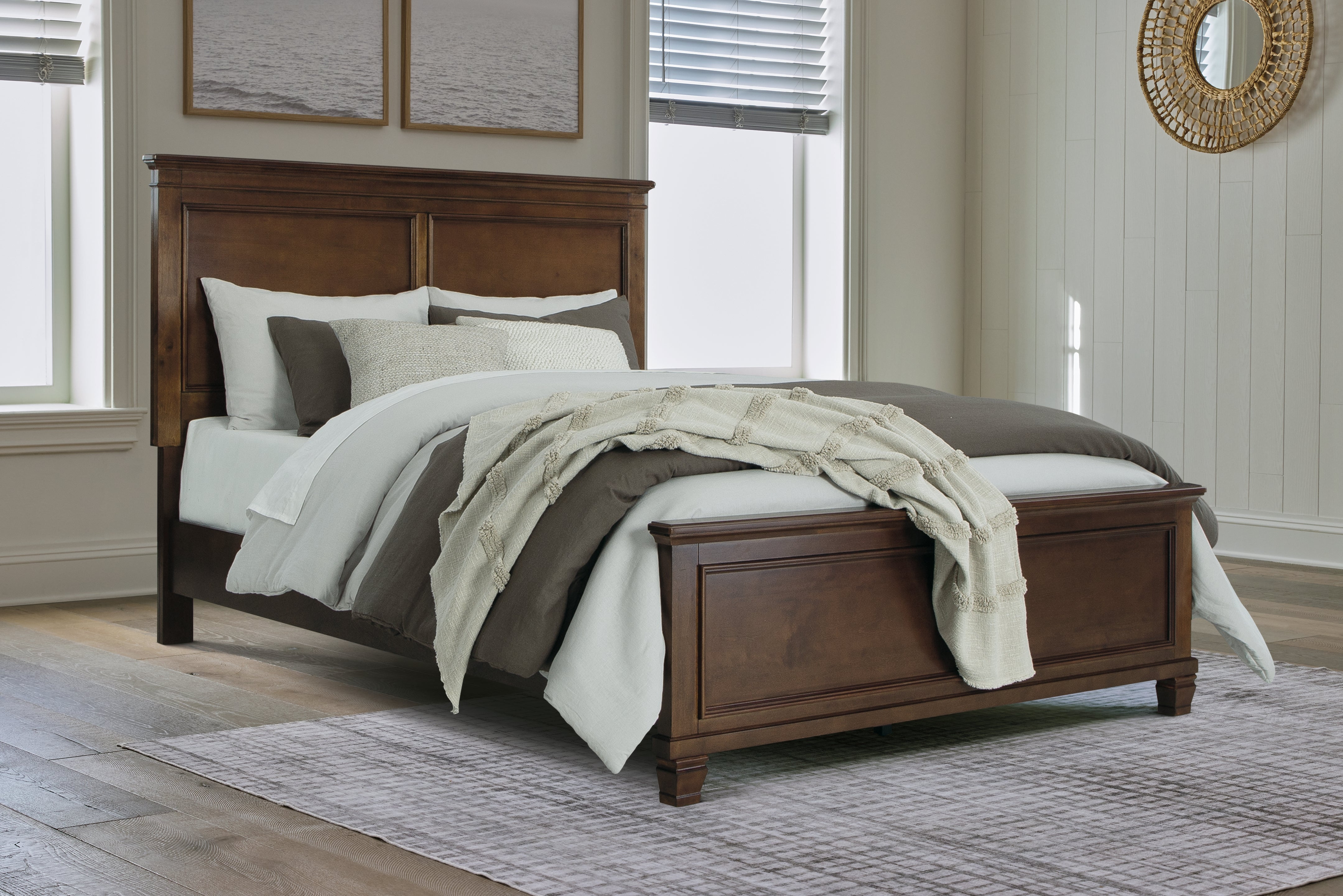Bay Furniture Gallery - Ashley Furniture - Danabrin Bedroom - King Panel Storage Bed / Brown - B685B18