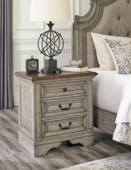 Bay Furniture Gallery - Ashley Furniture - Lodenbay Bedroom - Queen Panel Bed / Antique Gray - B751B2