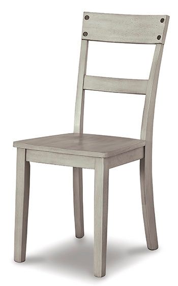 Bay Furniture Gallery - Ashley Furniture - Loratti Dining Room - Dining Chair (Set of 2) / Gray - D261-01X2