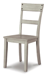 Bay Furniture Gallery - Ashley Furniture - Loratti Dining Room - Dining Chair (Set of 2) / Gray - D261-01X2