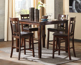Bay Furniture Gallery - Ashley Furniture - Bennox Dining Room - Dining Room Table Set (6/CN) / Brown - D384-325