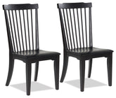 Bay Furniture Gallery - Ashley Furniture - Brenkerton Dining Chair (Set of 2) - Dining Chair (Set of 2) / Black - PCD591-01X2
