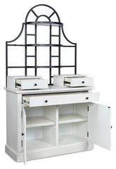 Bay Furniture Gallery - Ashley Furniture - Greddinton Baker's Rack - Baker's Rack / White - PCD824D1