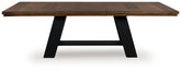 Bay Furniture Gallery - Ashley Furniture - Greddinton Dining Extension Table - Dining Extension Table / Brown/Black - PCD824D11