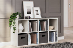 Bay Furniture Gallery - Ashley Furniture - Aprilyn Eight Cube Organizer - Eight Cube Organizer / White - EA1024-4X2