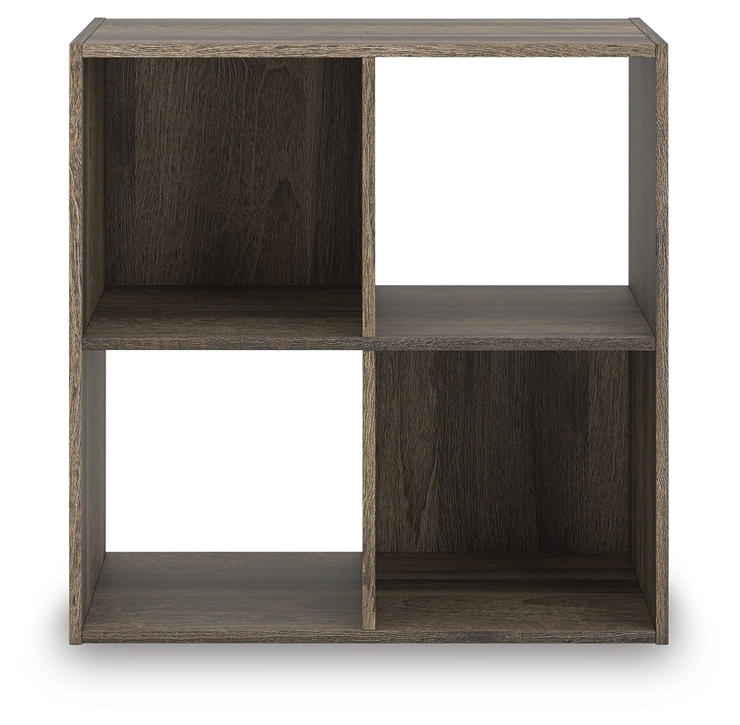 Bay Furniture Gallery - Ashley Furniture - Shallifer Four Cube Organizer - Four Cube Organizer / Brown - EA1104-2X2