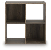 Bay Furniture Gallery - Ashley Furniture - Shallifer Four Cube Organizer - Four Cube Organizer / Brown - EA1104-2X2