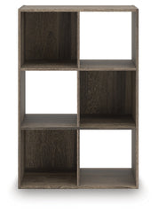 Bay Furniture Gallery - Ashley Furniture - Shallifer Six Cube Organizer - Six Cube Organizer / Brown - EA1104-3X2