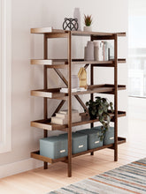 Bay Furniture Gallery - Ashley Furniture - Lyncott Bookcase - Bookcase / Brown - H615-70