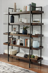Bay Furniture Gallery - Ashley Furniture - Starmore Bookcase - Bookcase / Brown - H633-70