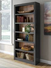 Bay Furniture Gallery - Ashley Furniture - Wildenauer Bookcase - Bookcase / Brown/Black - H664-70