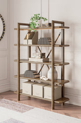 Bay Furniture Gallery - Ashley Furniture - Roanhowe Bookcase - Bookcase / Brown - H769-70