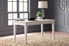 Bay Furniture Gallery - Ashley Furniture - Kanwyn Office Desk - Home Office Desk / Whitewash - H777-44