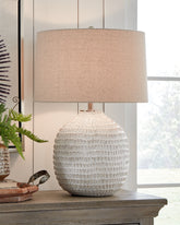 Bay Furniture Gallery - Ashley Furniture - Jamon Lighting - Table Lamp (Set of 2) / Beige - L100764X2