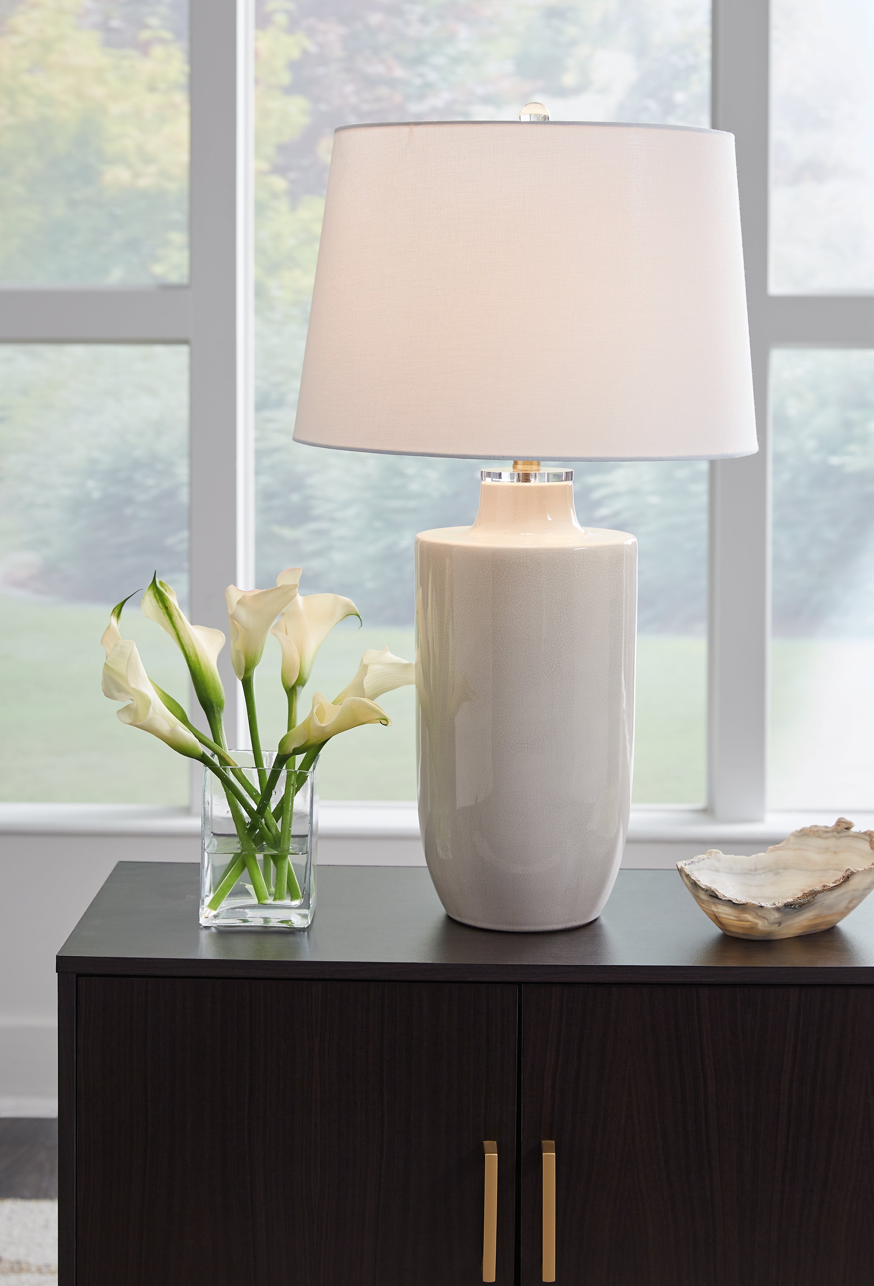 Bay Furniture Gallery - Ashley Furniture - Cylener Lighting - Table Lamp (Set of 2) / Off White - L100794X2