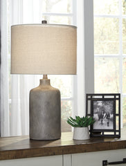 Bay Furniture Gallery - Ashley Furniture - Linus Lighting - Ceramic Table Lamp (1/CN) / Antique Black - L117964