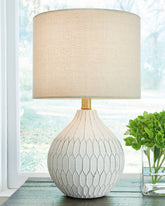 Bay Furniture Gallery - Ashley Furniture - Wardmont Lighting - Table Lamp (Set of 2) / White - L180094X2