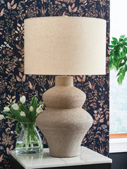 Bay Furniture Gallery - Ashley Furniture - Jossleigh Lighting - Metal Table Lamp (1/CN) / Beige - L207624