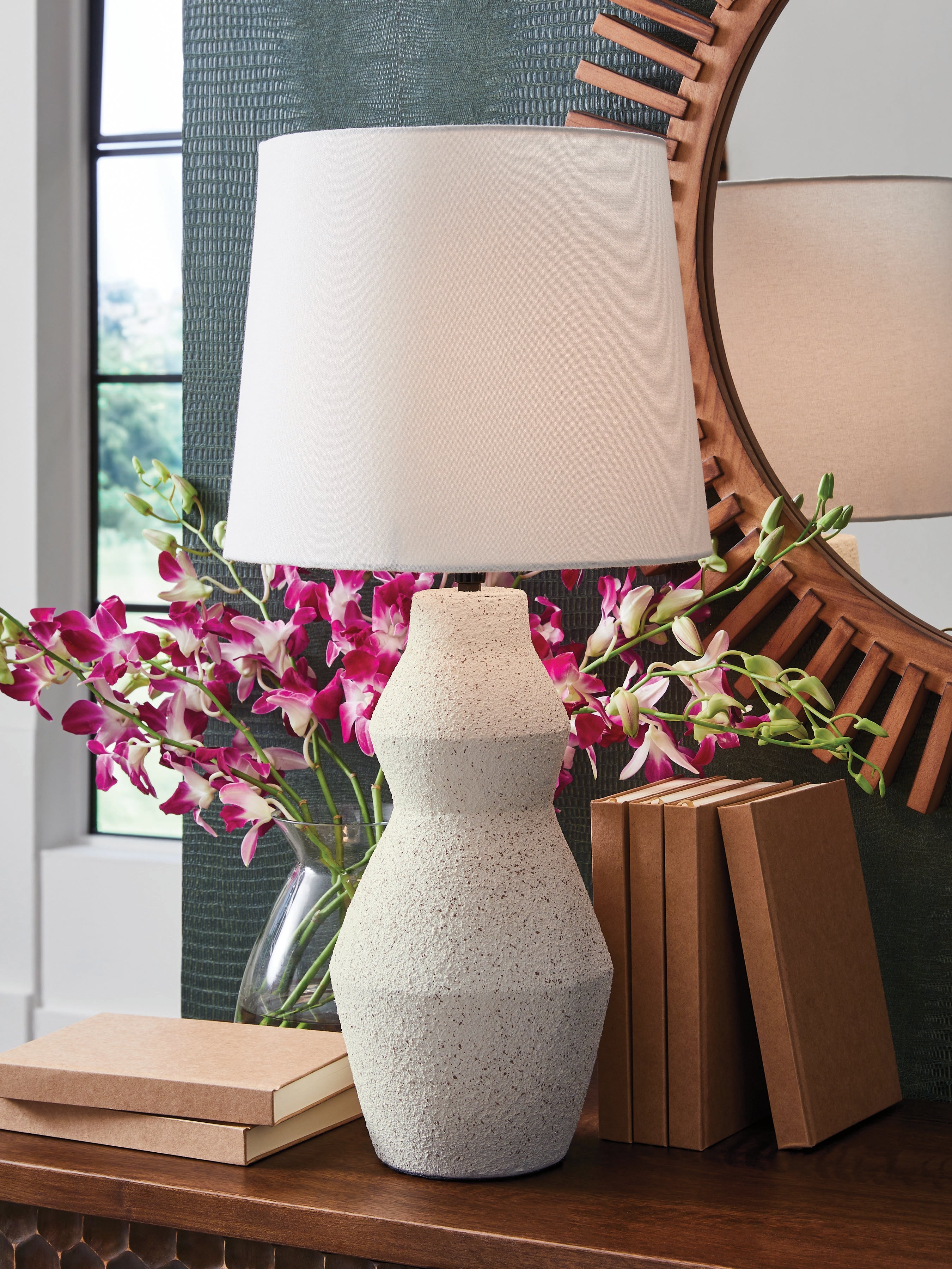 Bay Furniture Gallery - Ashley Furniture - Dawthorne Lighting - Paper Table Lamp (1/CN) / Cream - L236034