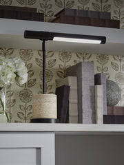 Bay Furniture Gallery - Ashley Furniture - Vinmour Lighting - Metal Desk Lamp (1/CN) / Brown/Beige - L734402