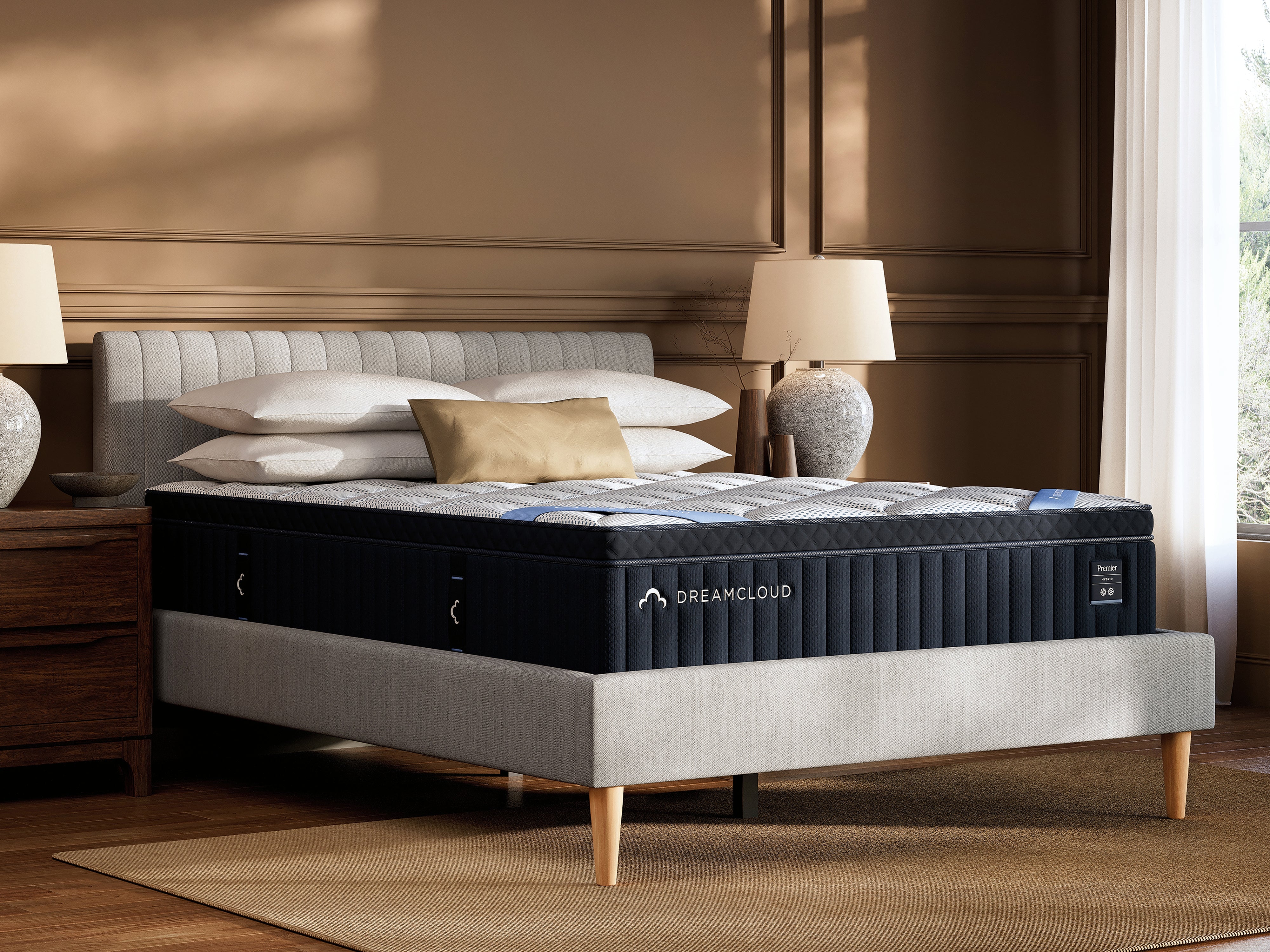 Bay Furniture Gallery - Ashley Furniture - DreamCloud Premier Hybrid Mattresses - King - M13641