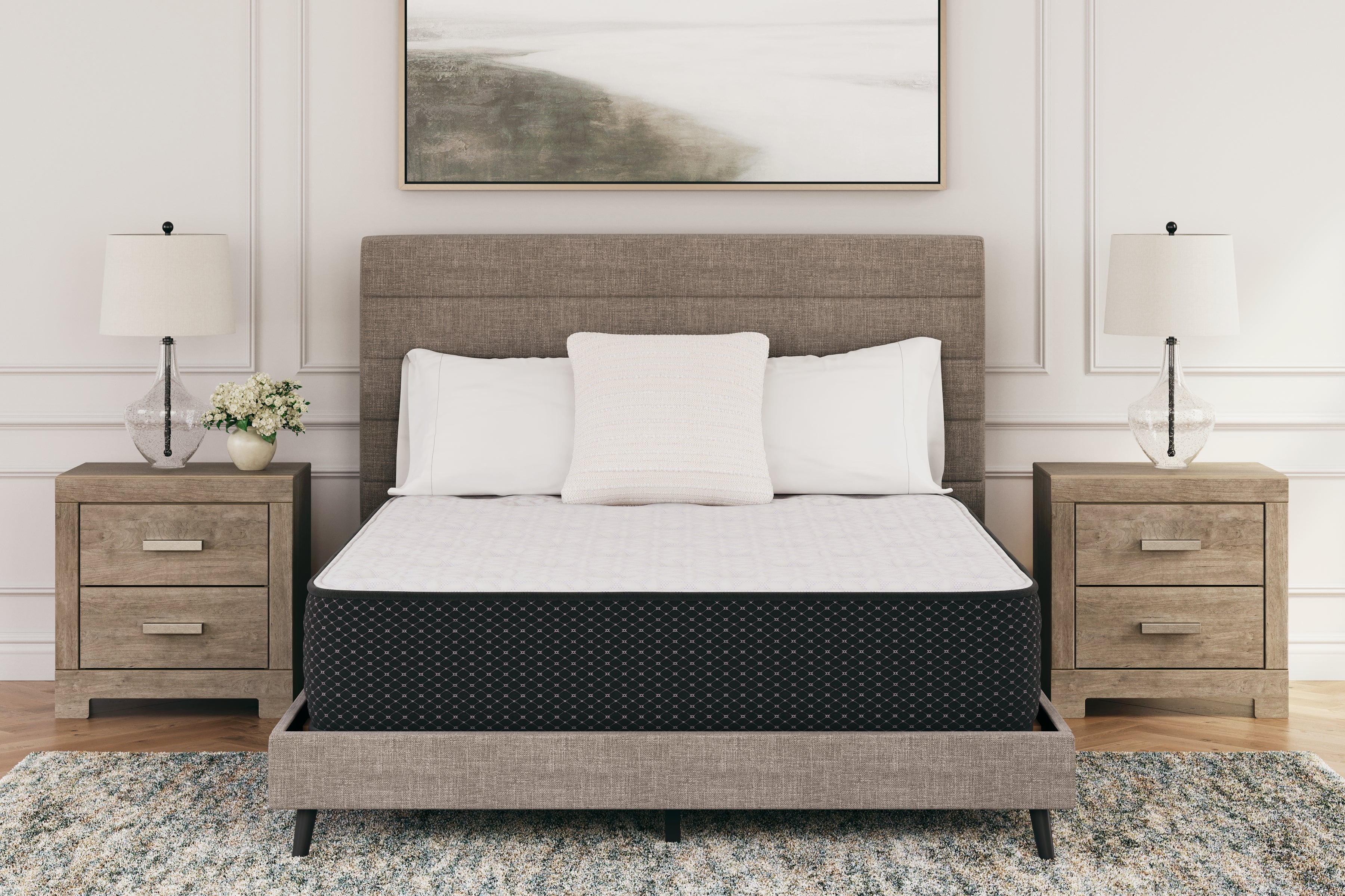 Bay Furniture Gallery - Ashley Furniture - Limited Edition Plush Mattresses - Twin XL / White - M41171